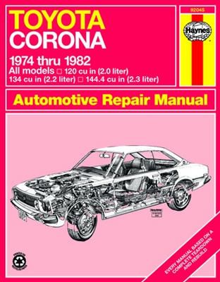 Repair Manual Book Toyota Corona Sedan & Wagon 74-82