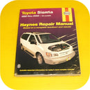 Repair Manual Book Toyota Sienna 98-02 Van Shop NEW