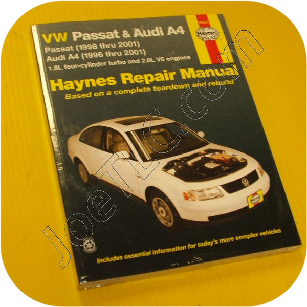 Repair Manual Book Volkswagen Passat & Audi A4 Owners