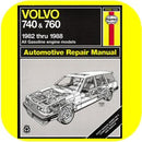 Repair Manual Book Volvo 740 760 Wagon Sedan Owners