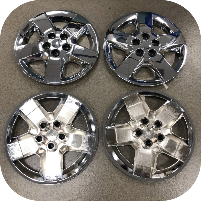 Chrome Wheel Cover Hub Caps for 08-12 Chevy HHR Malibu 16" Wheel