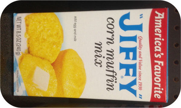 America's Favorite Jiffy Corn Muffin Mix 8.5 Oz Box Cornbread Fritters