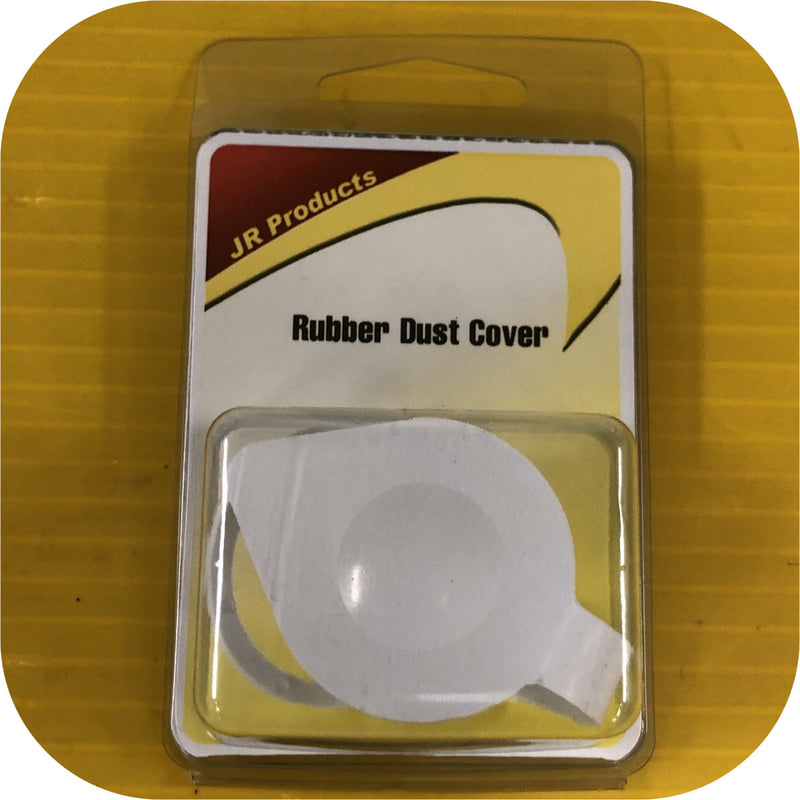 White Exterior Satellite Cable TV Dust Cover RV Camper Travel Trailer Pop Up