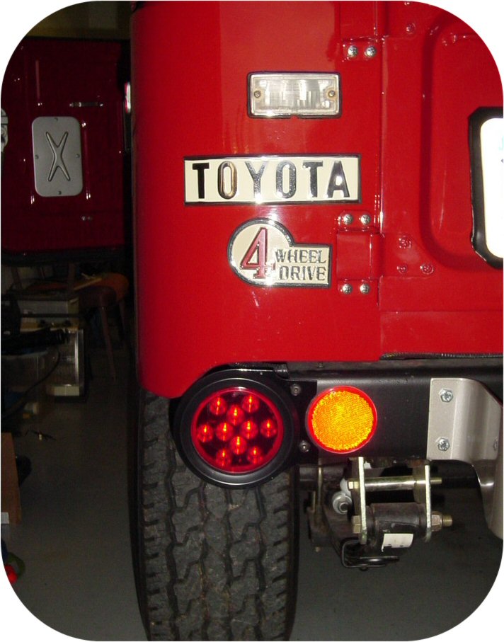 Early Toyota FJ40 Land Cruiser LED Tail Lights Lamps