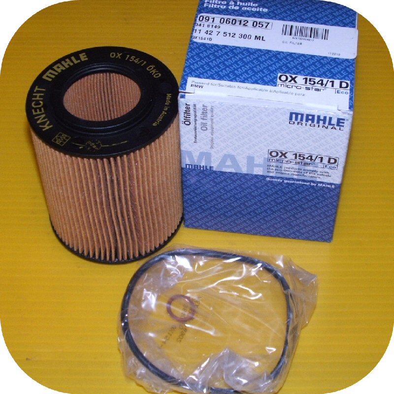 Mahle Oil Filter BMW 323 325 328 330 525 528 530 X3 X5 Z3 Z4 i Ti iC E36 E39 E46