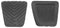 Pedal Pads for MITSUBISHI MIGHTY MAX MIRAGE LANCER OUTLANDER PRECIS SIGMA TREDIA