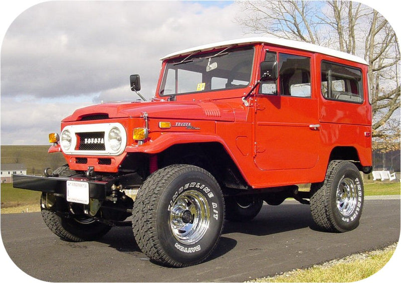 76 FJ40 Deluxe 2.5" Pinnacle Engineering Suspension