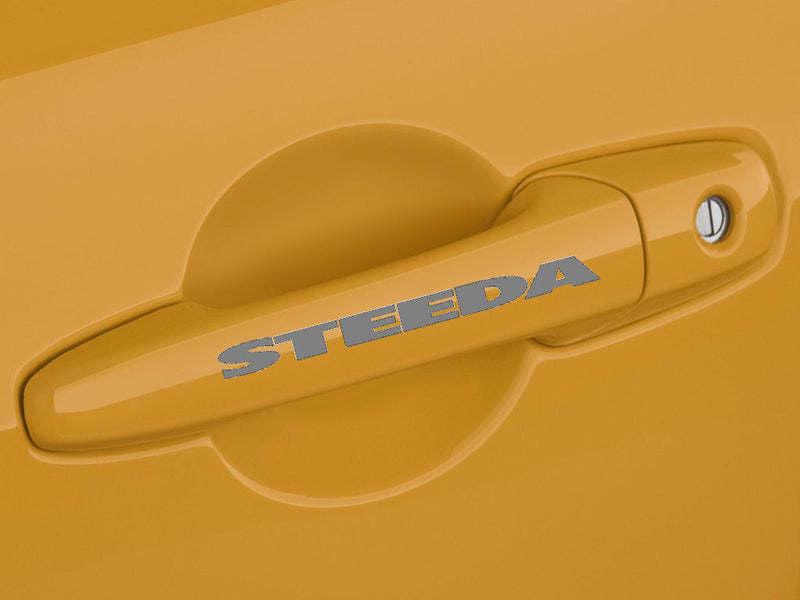 STEEDA Door Handle Logo Sticker Emblem Ford Focus Mustang F150 Pickup Truck SVT