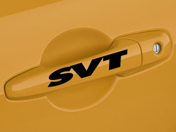 SVT Door Handle Logo Sticker Emblem Ford Focus Mustang F150 Pickup Truck Cobra