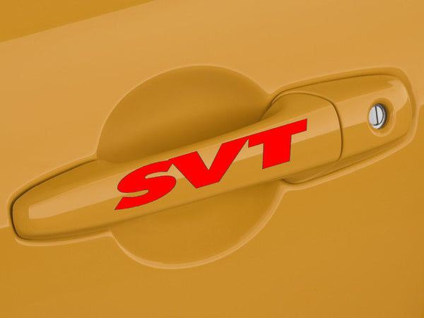 SVT Door Handle Logo Sticker Emblem Ford Focus Mustang F150 Pickup Truck Cobra