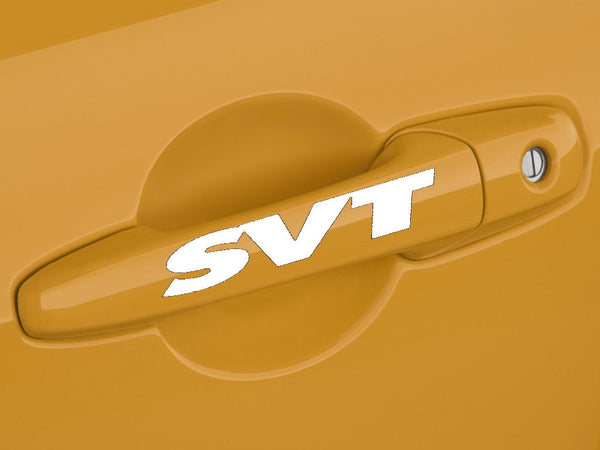 SVT Door Handle Logo Sticker Emblem Ford Focus Mustang F150 Pickup Truck Cobra