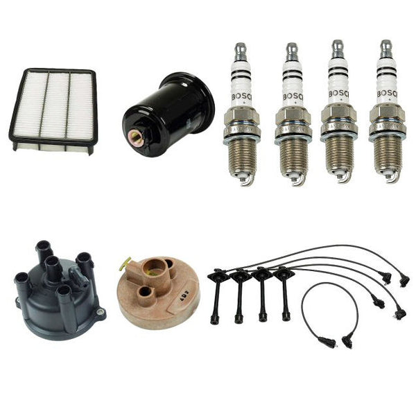 Tune Up Kit for Toyota Camry 94-96 5SFE oil air fuel filter cap wires plugs