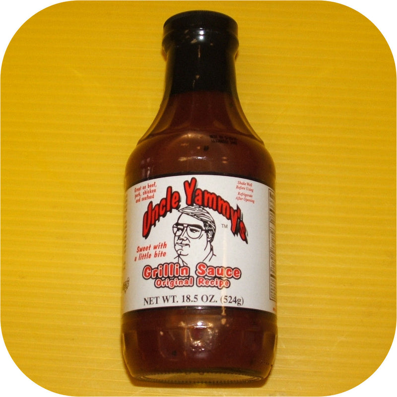 Uncle Yammy's Original Recipe Grillin Barbeque Sauce BBQ Dip Grilling