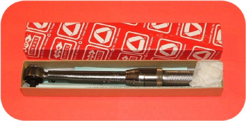 NEW Utica 150 RA 1/4" Drive Torque Wrench Adjustable Ratchet Head