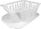 White Plastic Dish Mini Sink Strainer Camper Travel Trailer Pop Up RV Rooftop